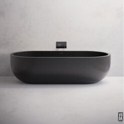 1800mm Victoria Freestanding Bath Black