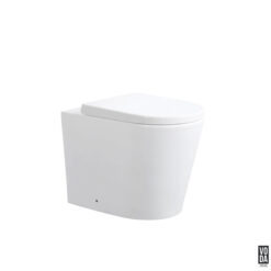 Osaze Rimless Wall Faced Floor Pan Gloss White