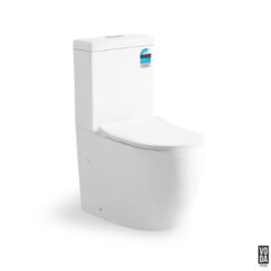 Alda Tornado Back-to-Wall Toilet Suite Glossy White