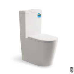 Bree Tornado Back-to-Wall Toilet Suite Glossy White