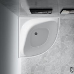 Alternative view of 1000mm Bingie Corner Mini Acrylic Skirt Bath