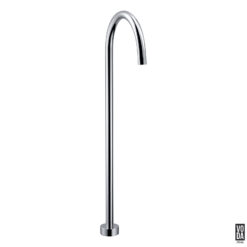 Pure Floor Standing Bath Filler Spout Only Chrome