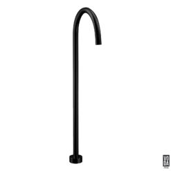 Pure Floor Standing Bath Filler Spout Only Matte Black